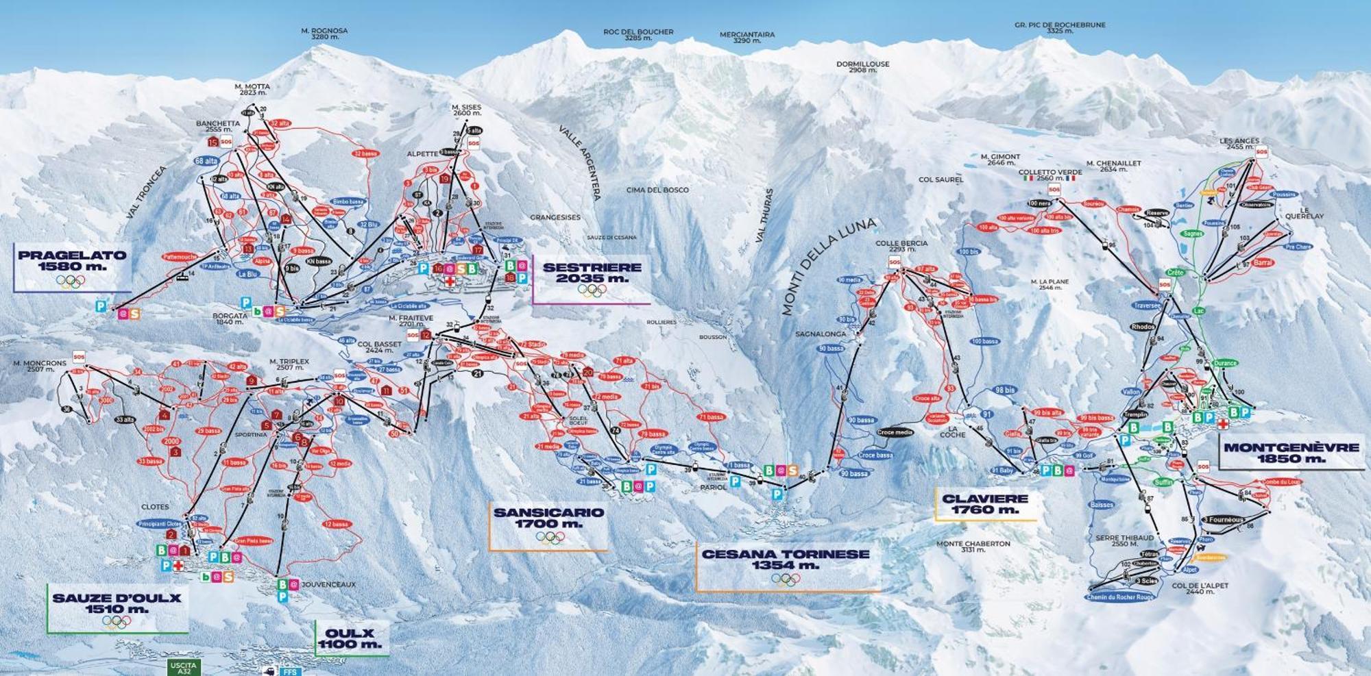 Apartament Etra Close To Piste Oulx 外观 照片